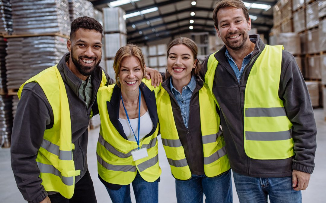 Warehouse Staff in a warehouse